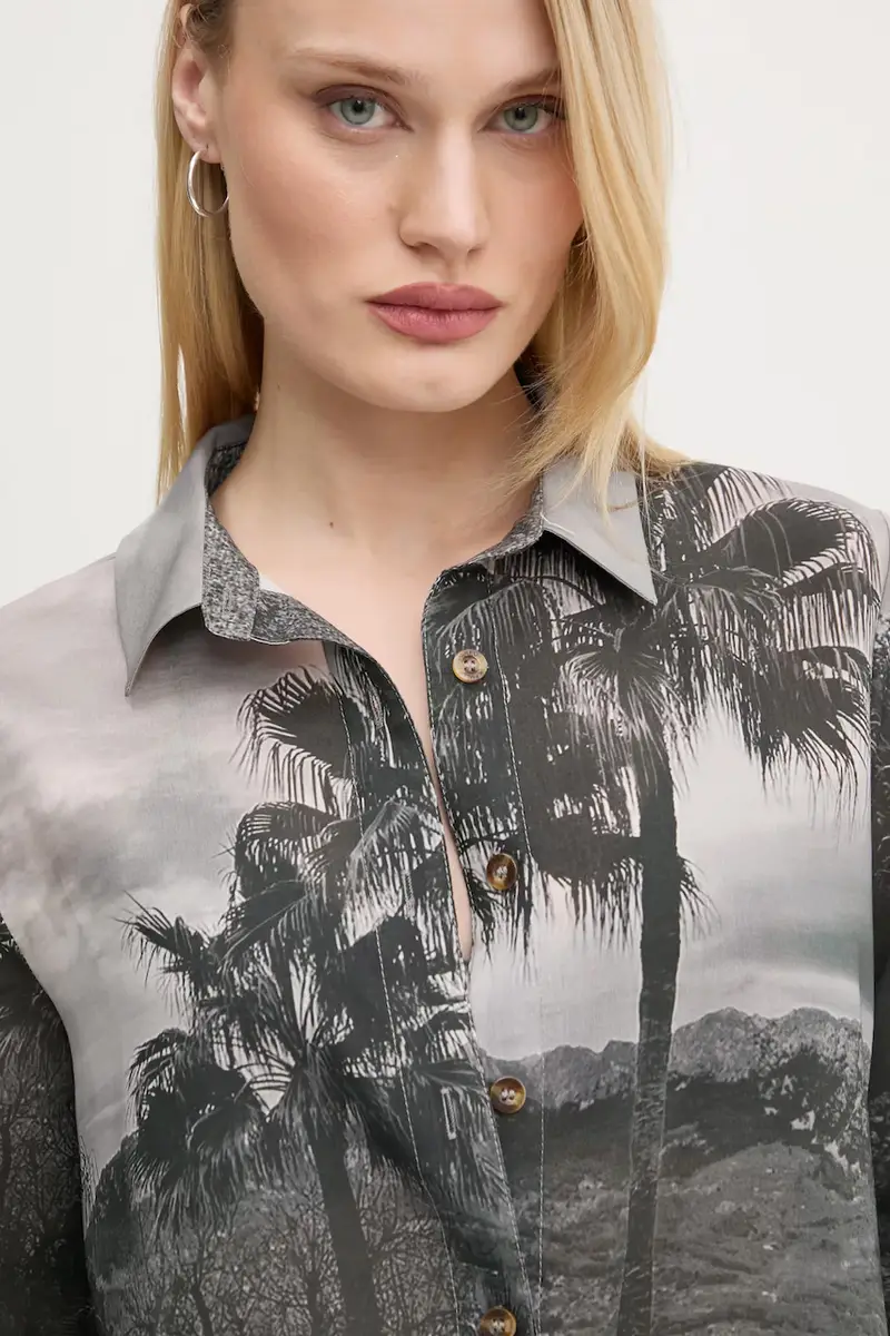 camicia Mallorca donna colore grigio NFDTO1640 miniatura 4