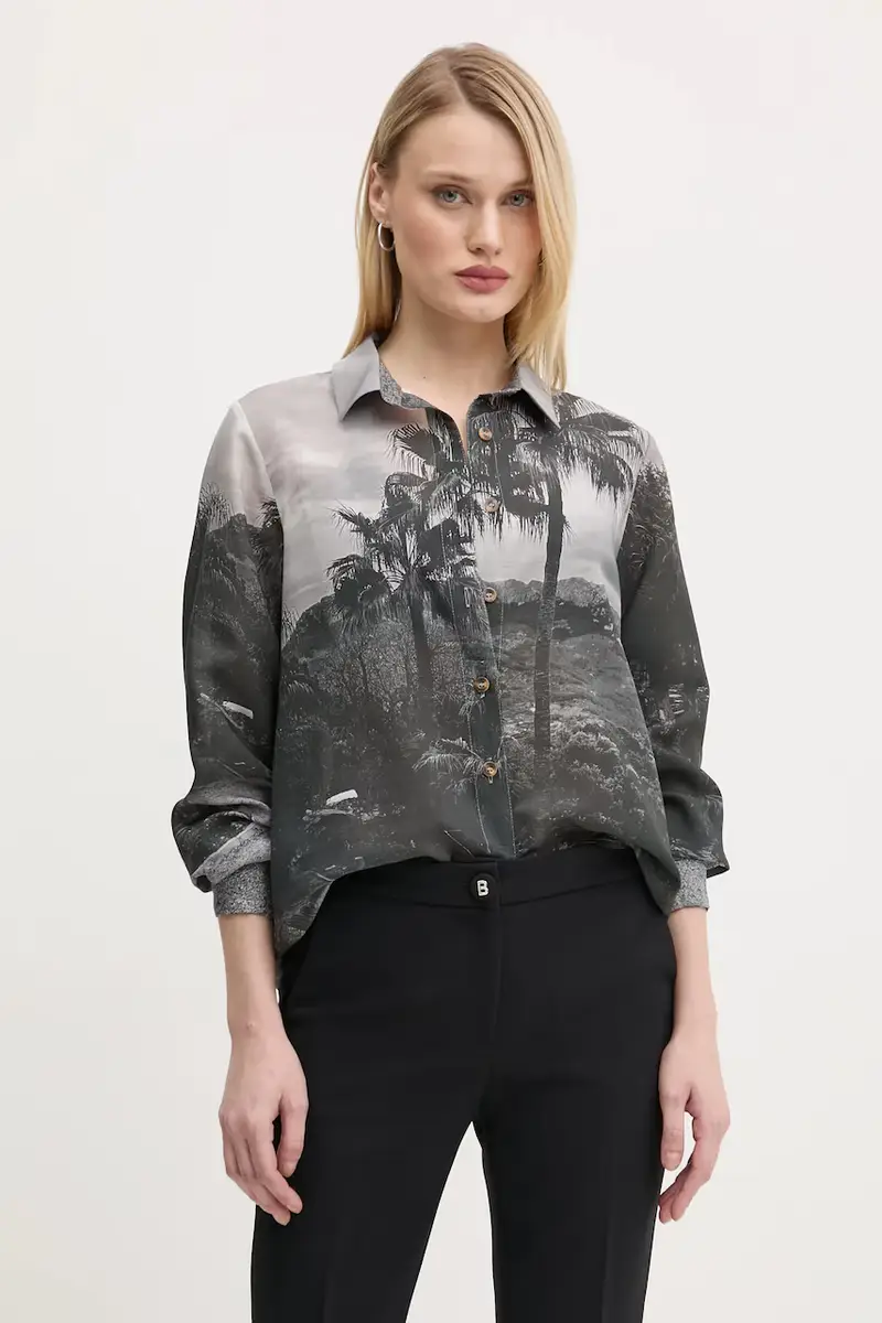 camicia Mallorca donna colore grigio NFDTO1640