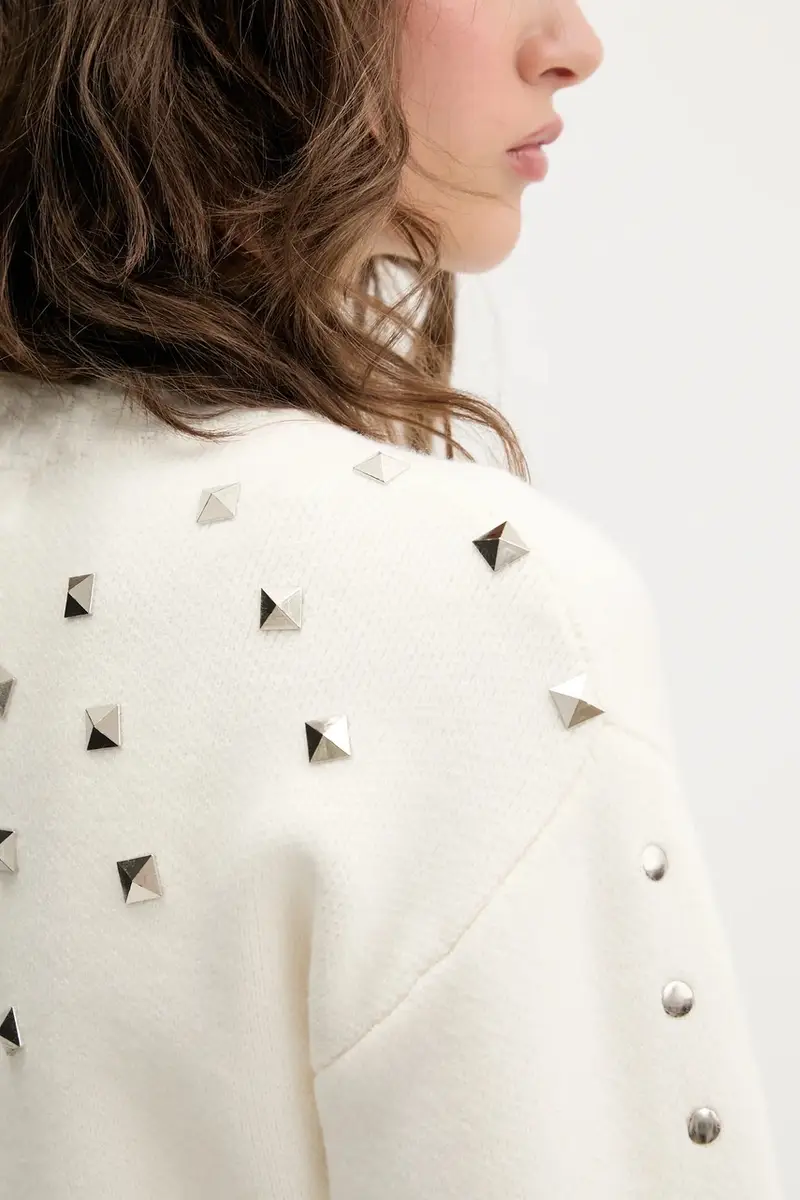 Never Fully Dressed Cardigan Donna Beige 3572384 miniatura 5