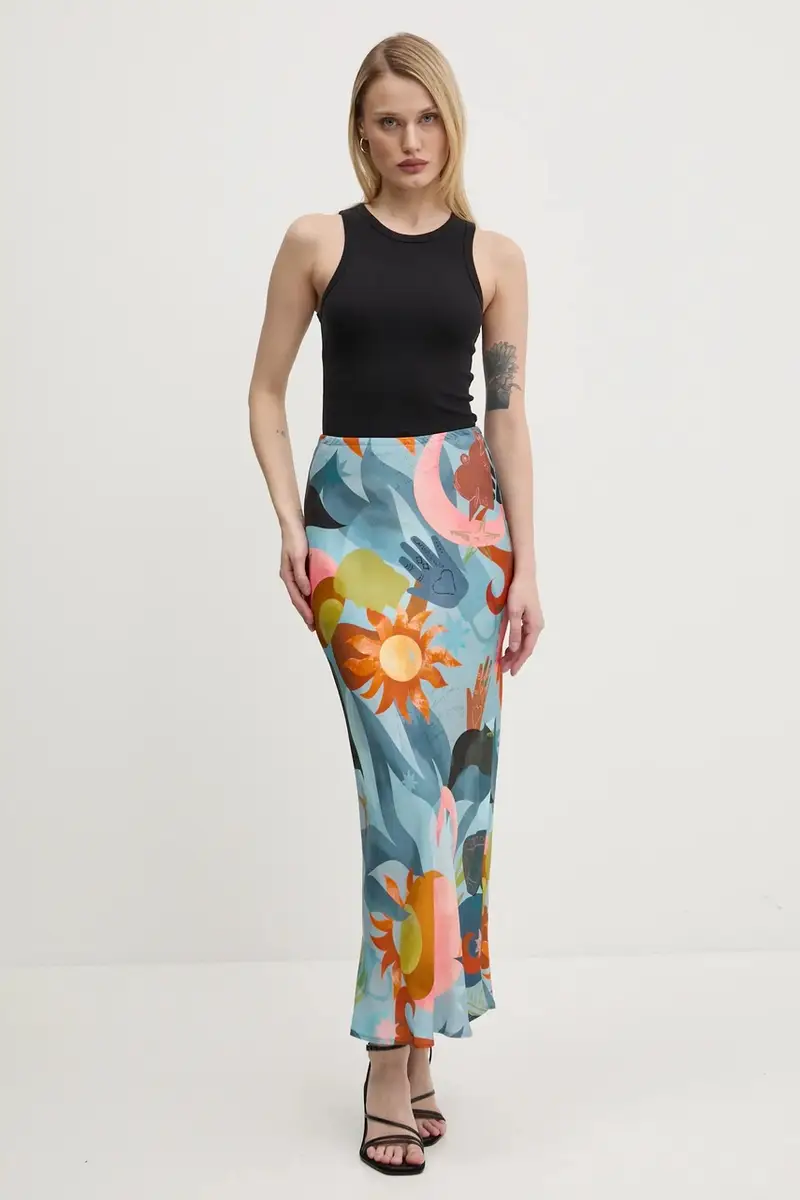 gonna Balearic Dorris colore blu NFDSK633 miniatura 2