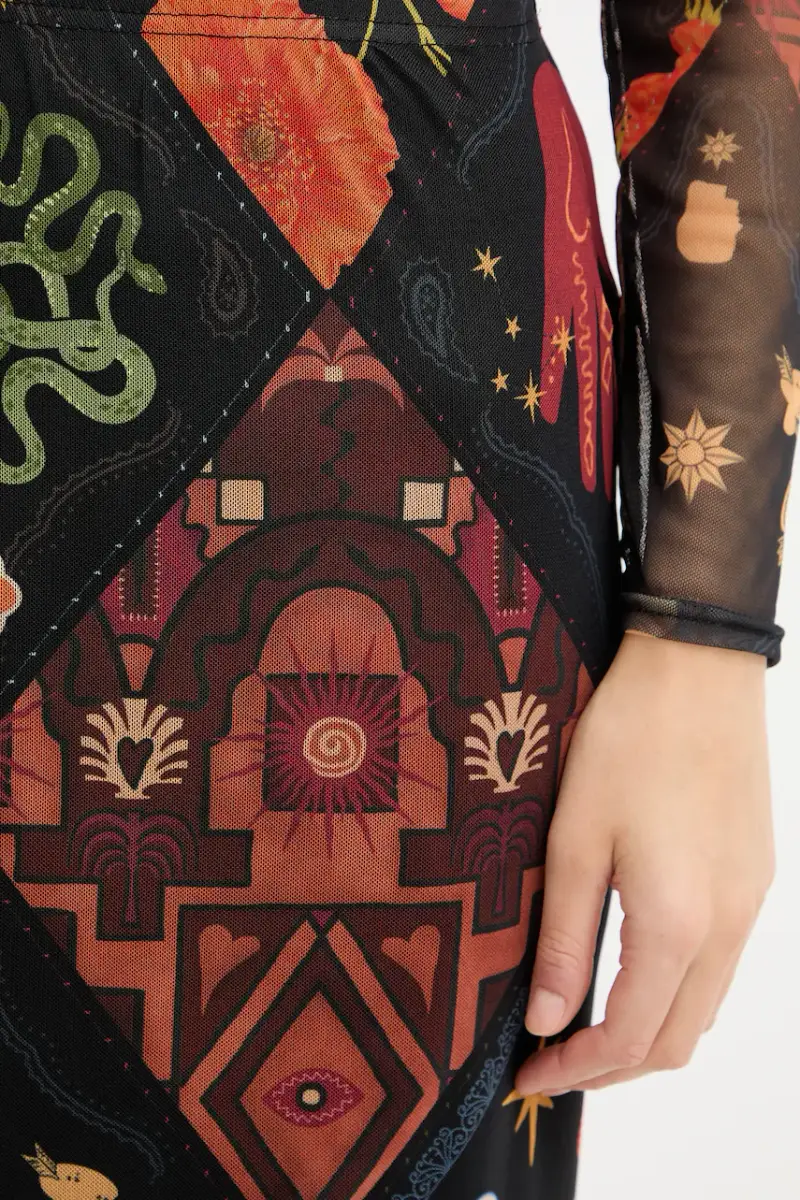 gonna colore nero NFDSK751 miniatura 4