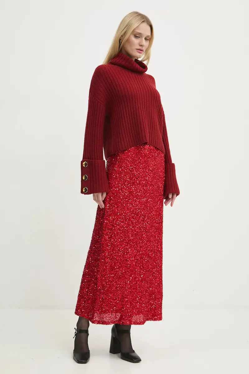 gonna Dorris Skirts colore rosso NFDSK594 miniatura 2