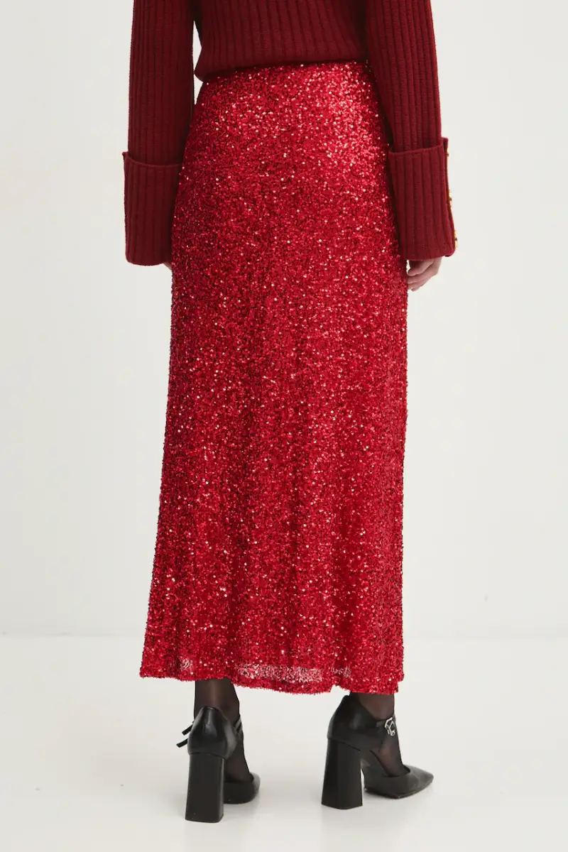 gonna Dorris Skirts colore rosso NFDSK594 miniatura 3