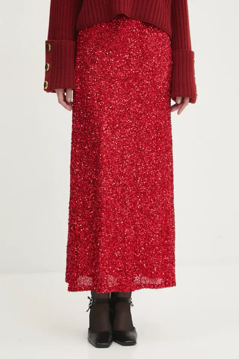 gonna Dorris Skirts colore rosso NFDSK594