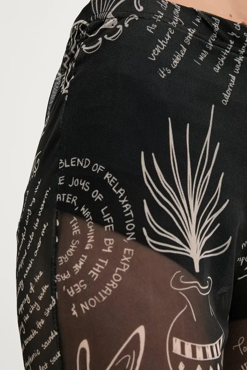 pantaloni donna colore nero NFDTR482 miniatura 4