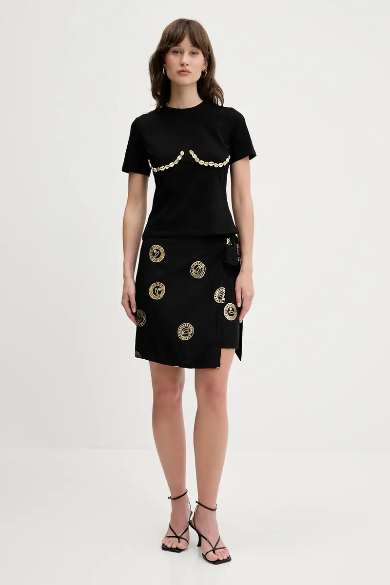 Never Fully Dressed T-shirt Donna Nero 3337729 miniatura 2