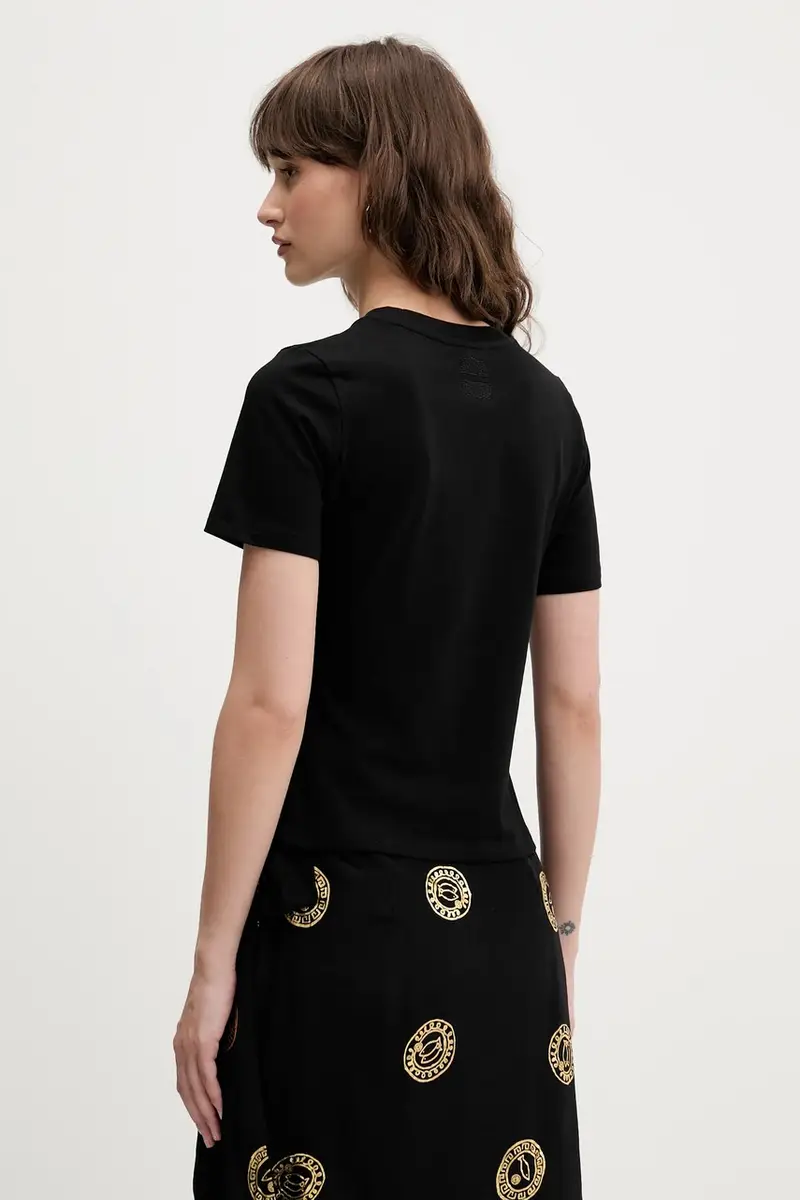 Never Fully Dressed T-shirt Donna Nero 3337729 miniatura 3