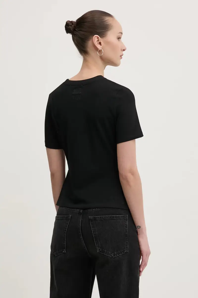 Never Fully Dressed T-shirt Donna Nero 3335282 miniatura 3