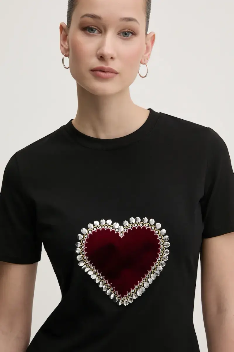 Never Fully Dressed T-shirt Donna Nero 3335282 miniatura 4