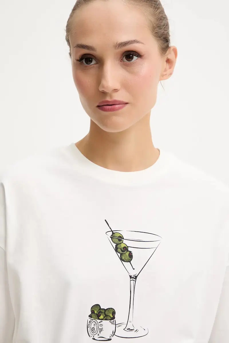 Never Fully Dressed T-shirt Donna Bianco 3578421 miniatura 4