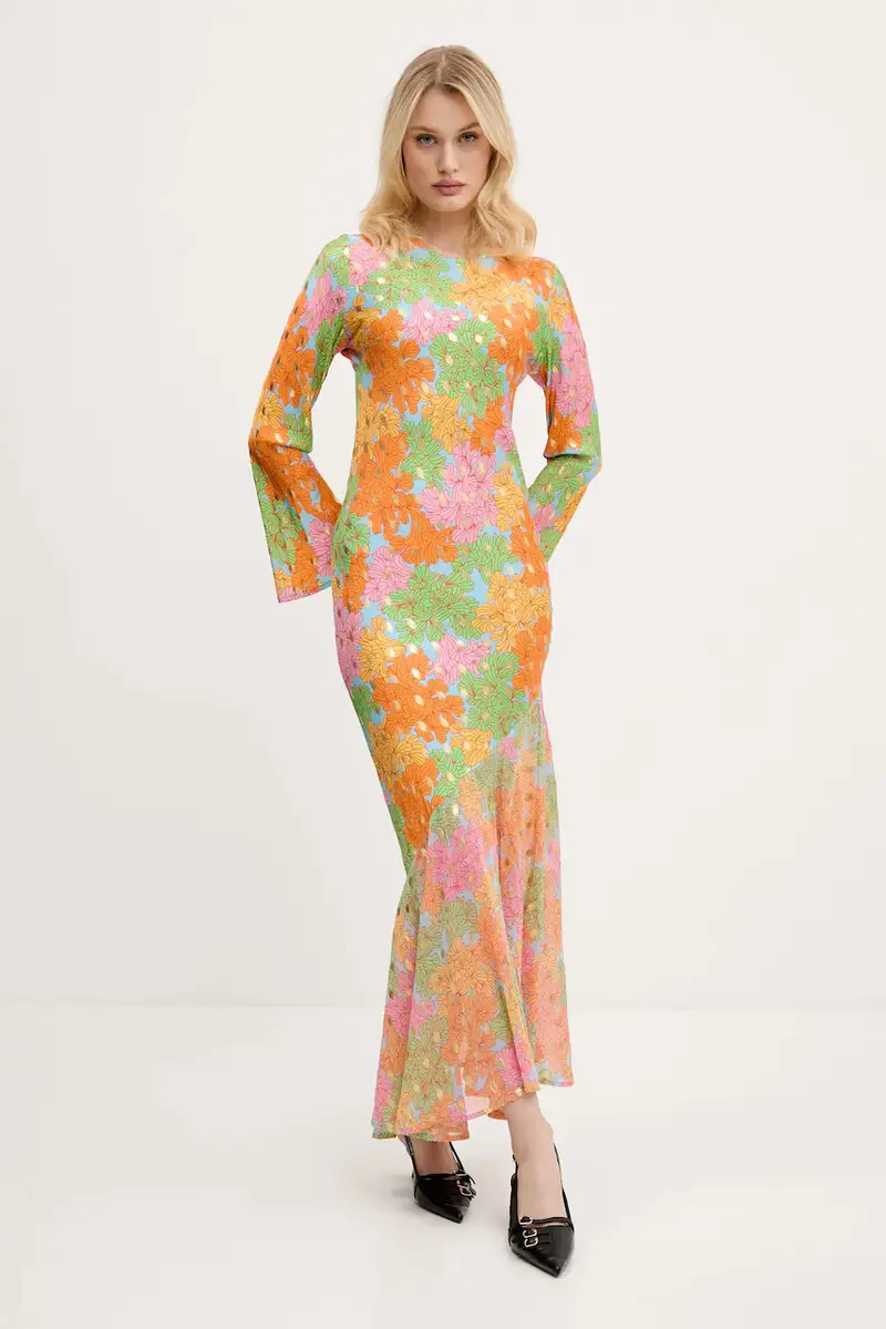 vestito colore arancione NFDDR1856