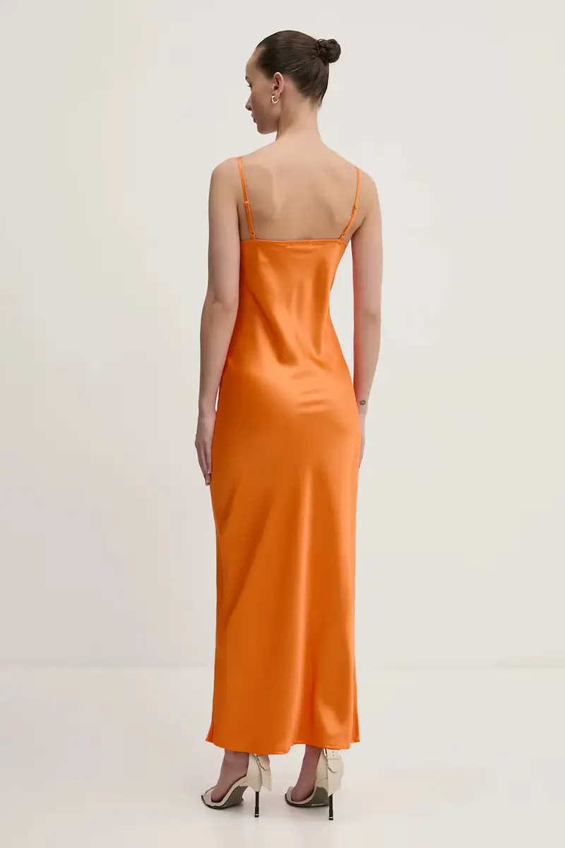 vestito colore arancione NFDDR1859 miniatura 2