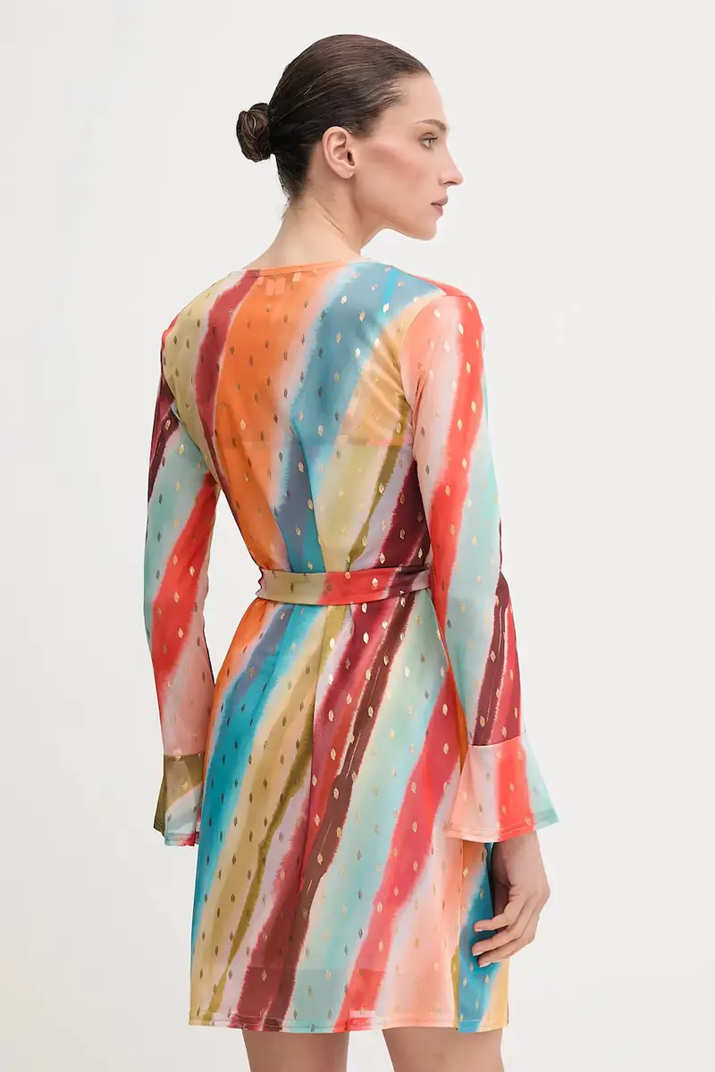 vestito colore arancione NFDDR2797 miniatura 3