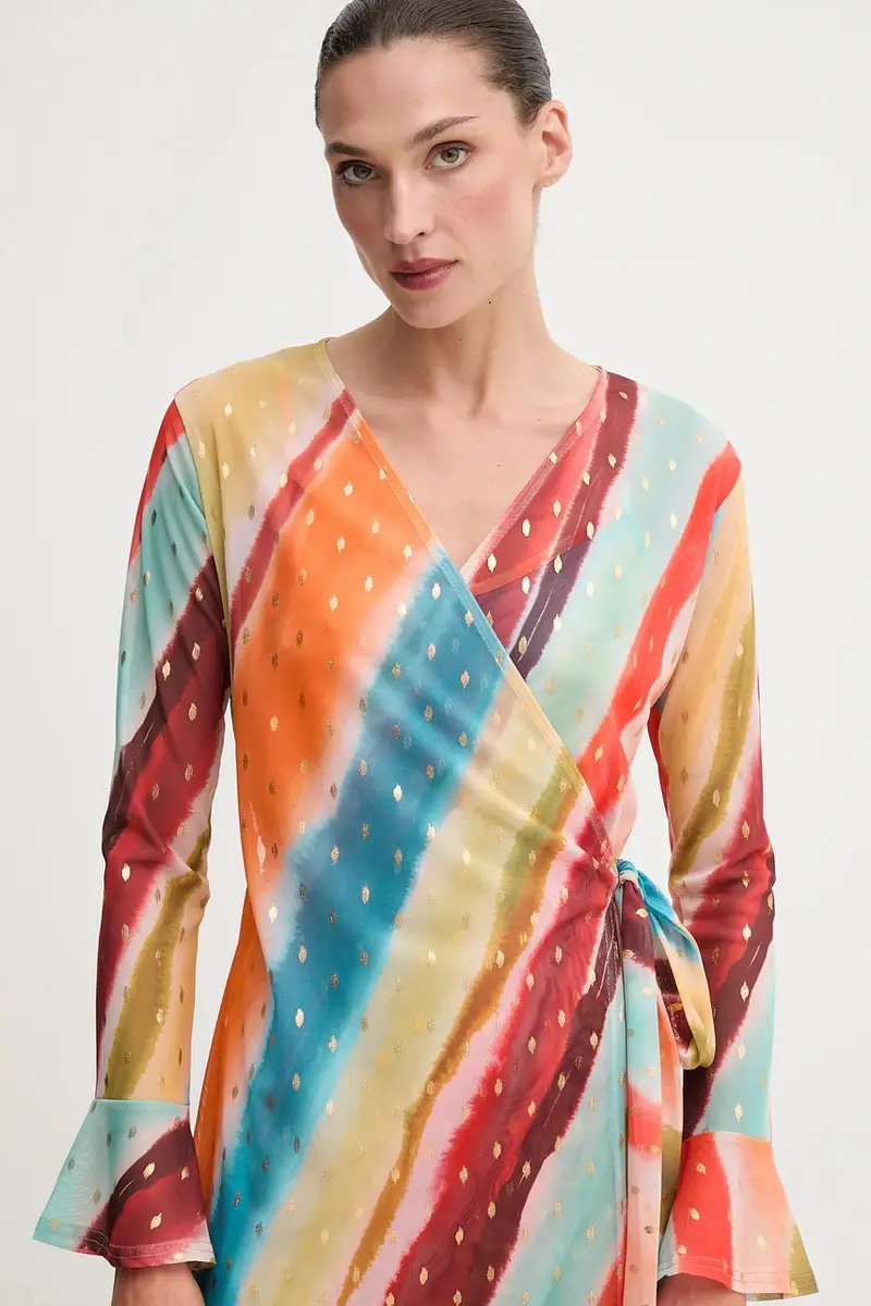 vestito colore arancione NFDDR2797 miniatura 4