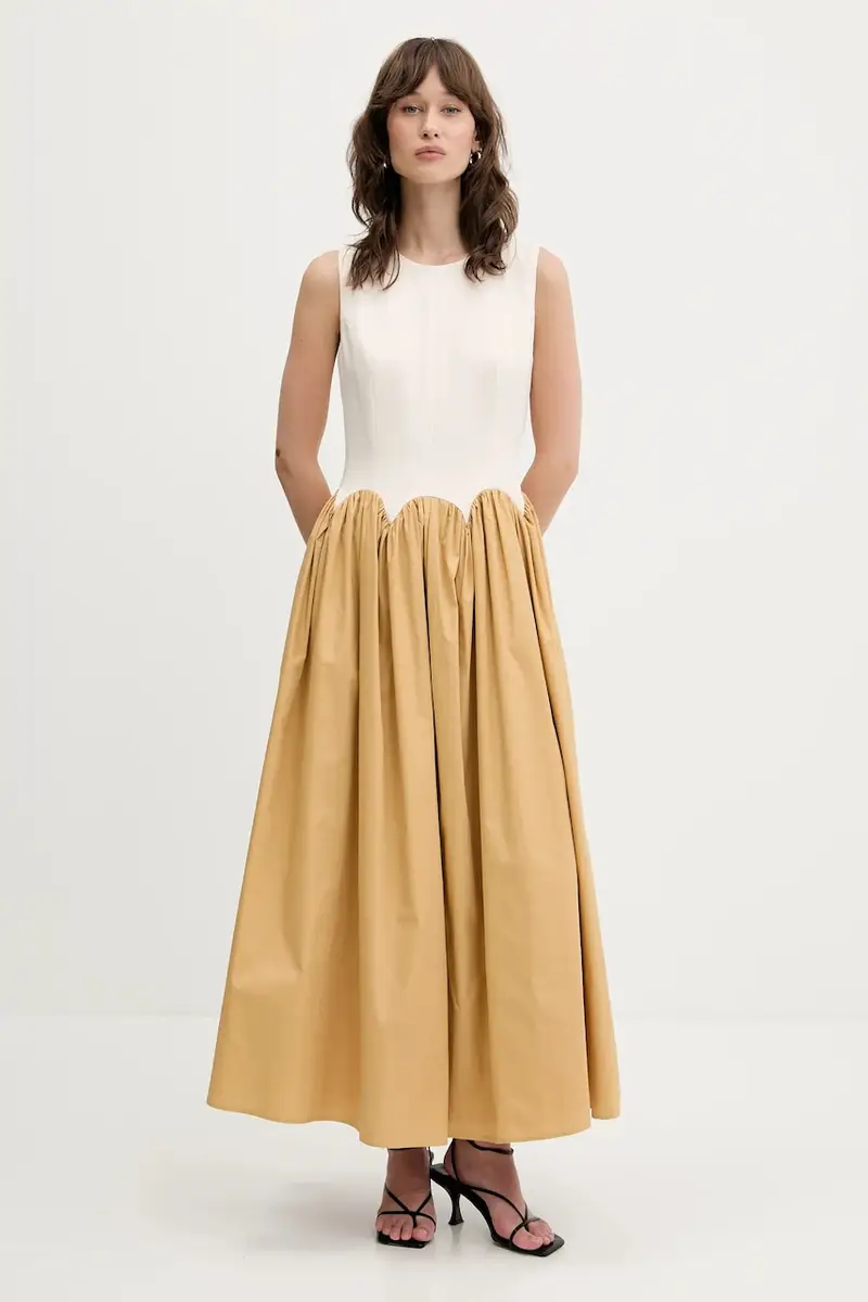 vestito colore beige NFDDR2182