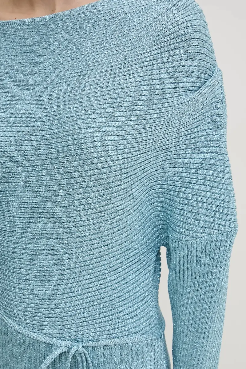 vestito colore blu NFDKN606 miniatura 5