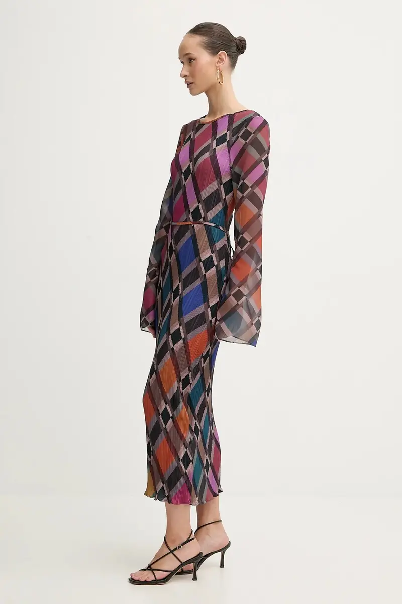 vestito colore marrone NFDDR3029 miniatura 2