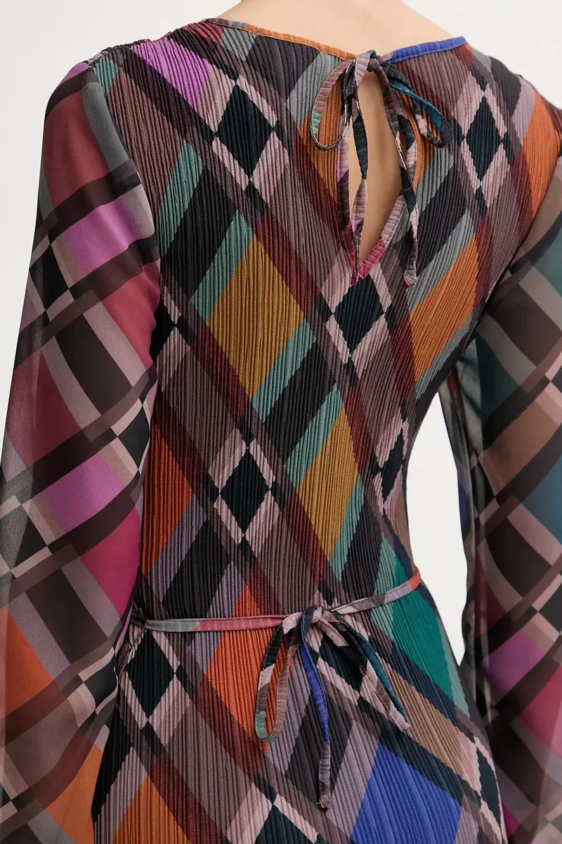 vestito colore marrone NFDDR3029 miniatura 5