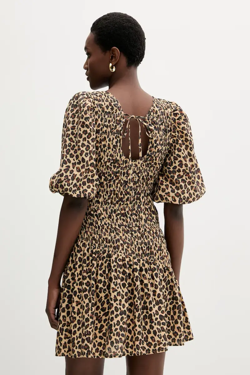 vestito colore marrone NFDDR3114 miniatura 3