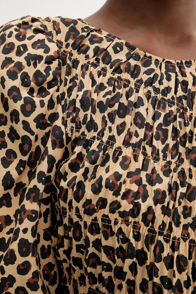 vestito colore marrone NFDDR3114 miniatura 5