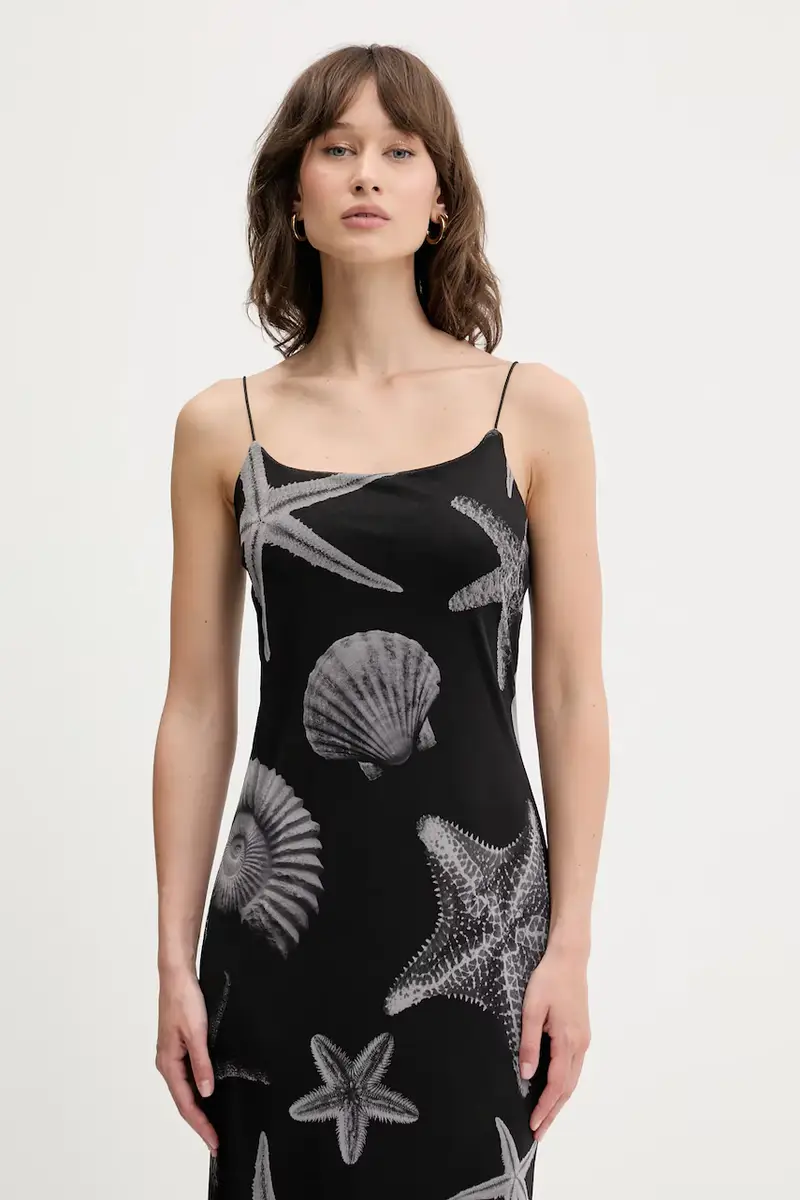 vestito colore nero NFDDR2031 miniatura 4