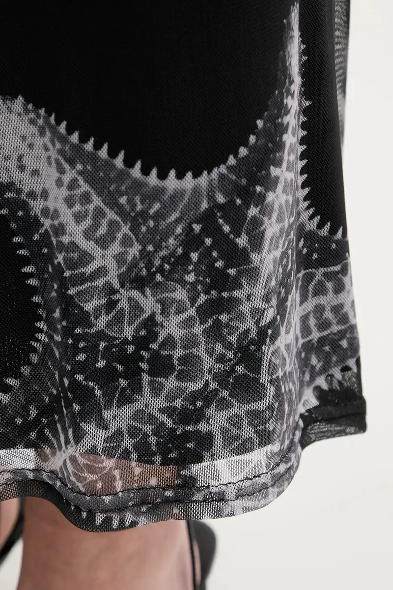 vestito colore nero NFDDR2031 miniatura 5