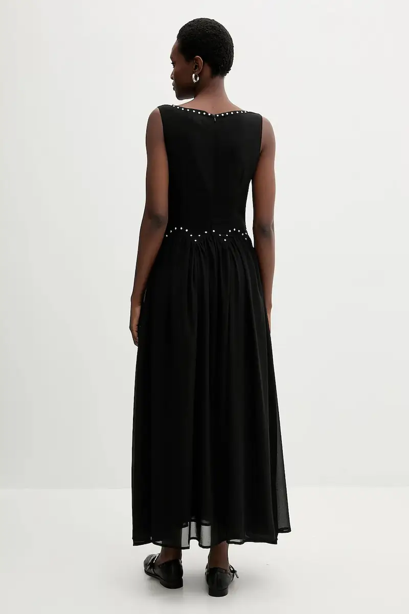 vestito colore nero NFDDR2813 miniatura 3