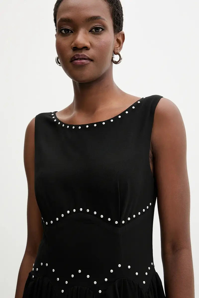 vestito colore nero NFDDR2813 miniatura 4