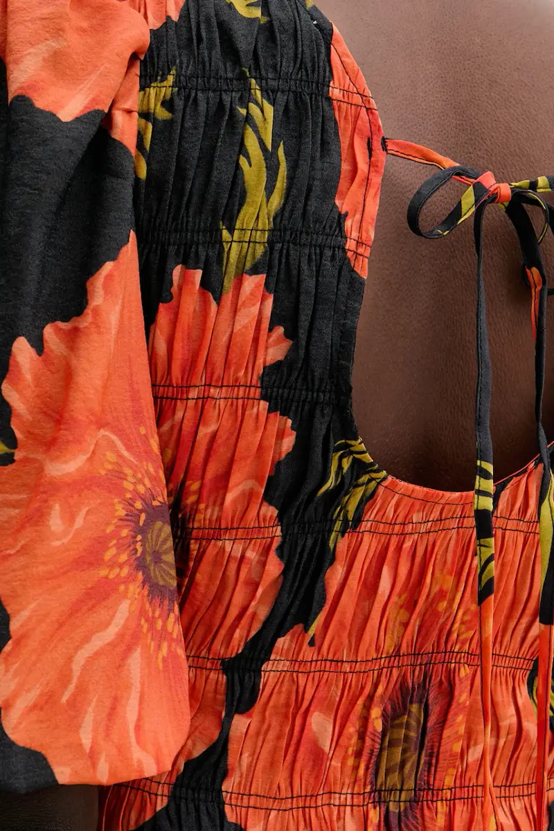 vestito colore nero NFDDR2826 miniatura 5