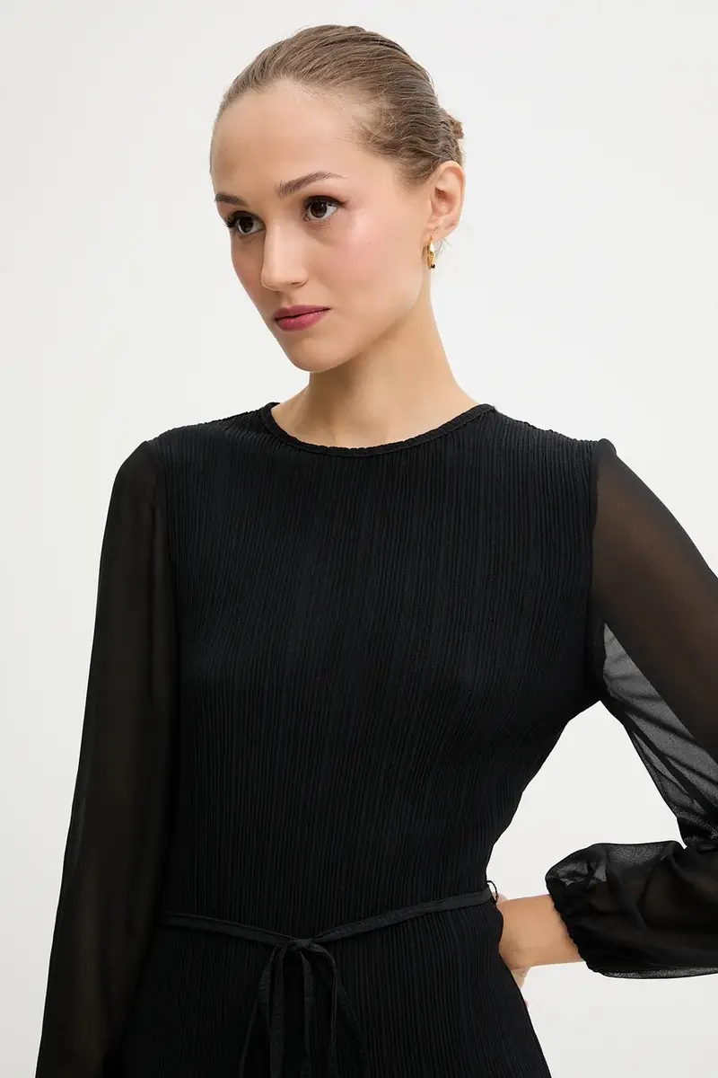 vestito colore nero NFDDR2980 miniatura 5