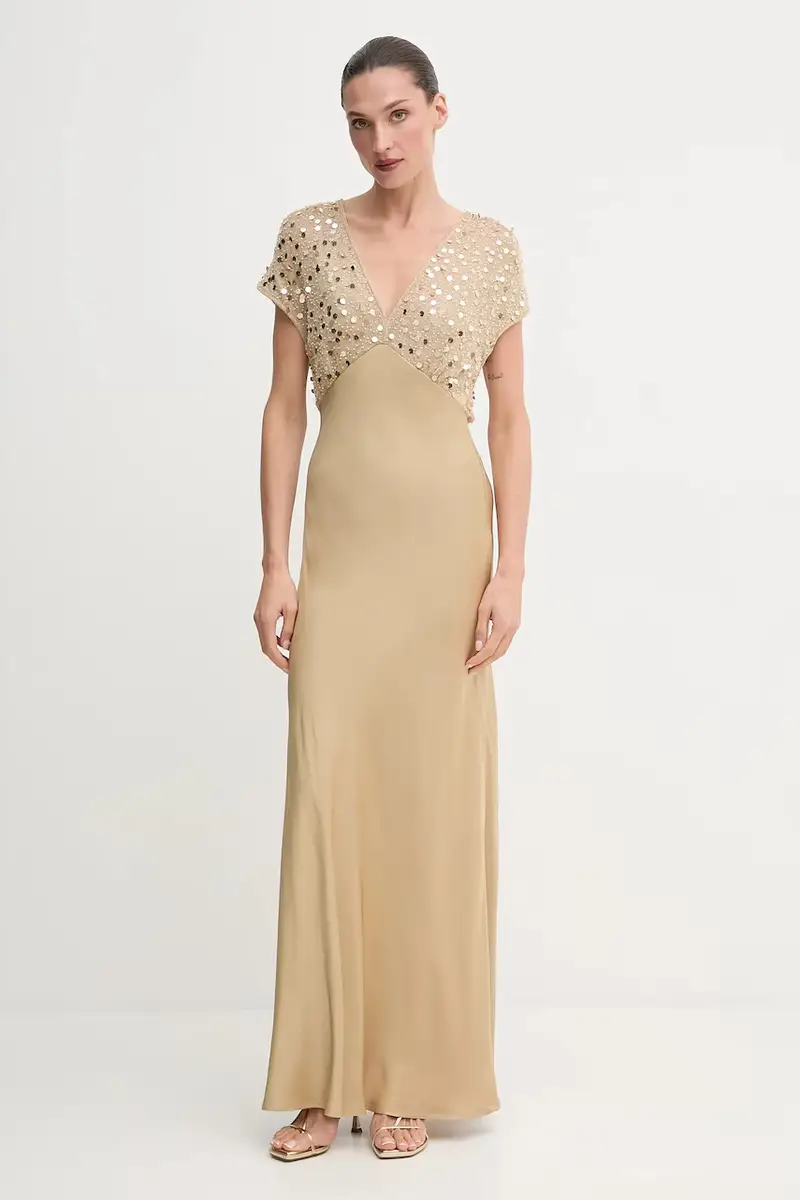 vestito colore oro NFDDR2230