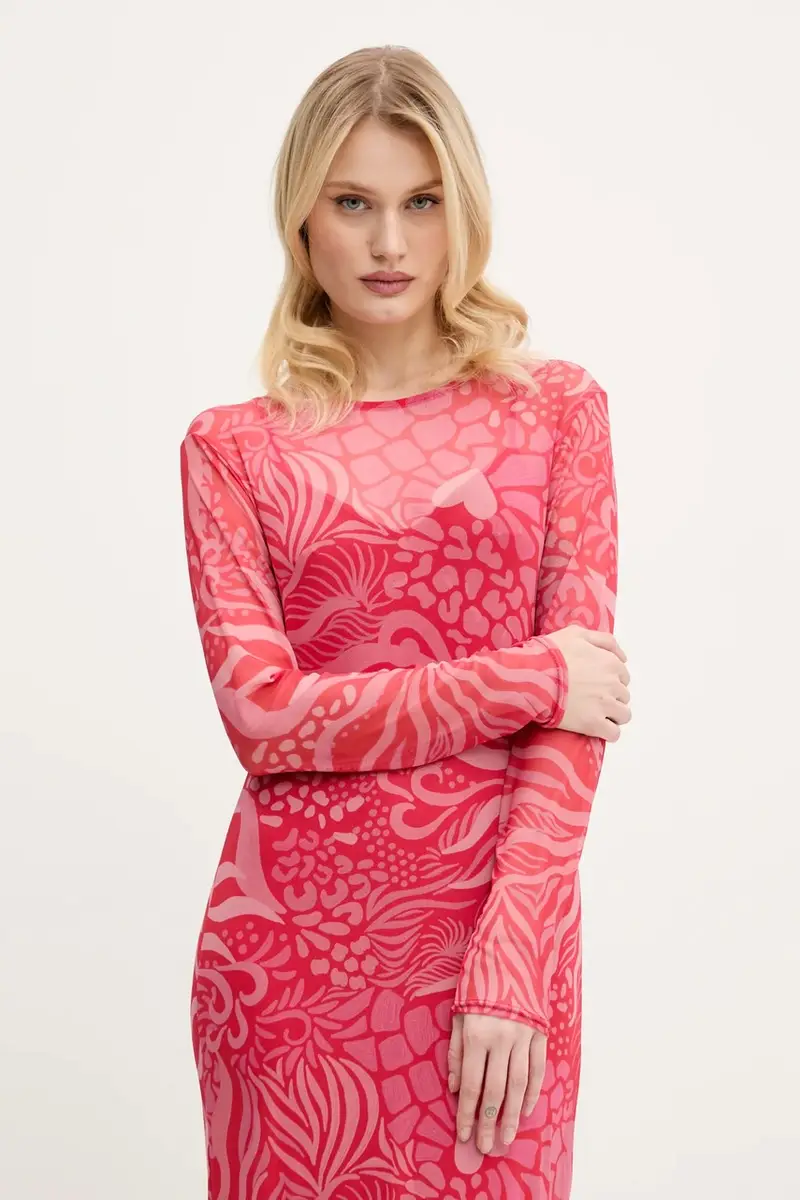 vestito colore rosa NFDDR1912 miniatura 4