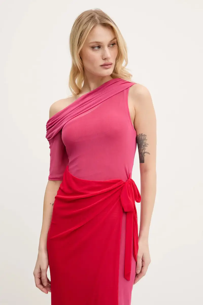 vestito colore rosa NFDDR1917 miniatura 4