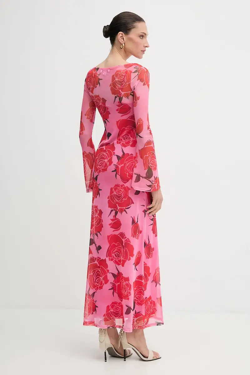 vestito colore rosa NFDDR2830 miniatura 3