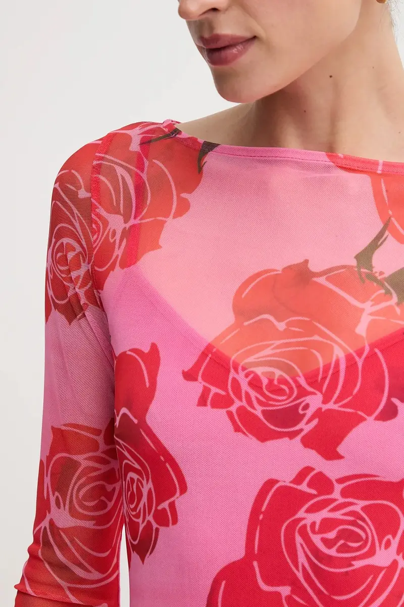 vestito colore rosa NFDDR2830 miniatura 5