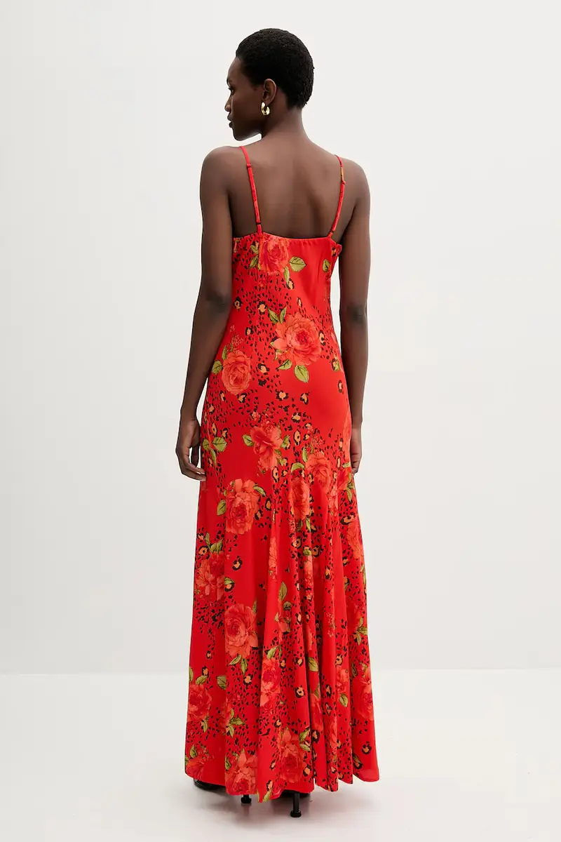 vestito colore rosso NFDDR3097 miniatura 3