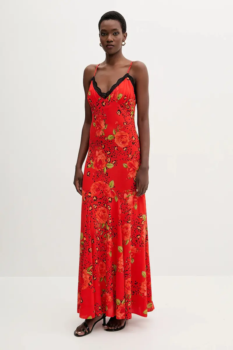 vestito colore rosso NFDDR3097