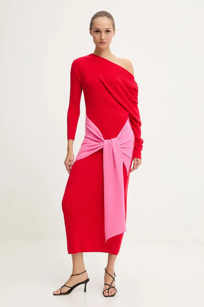 vestito colore rosso NFDKN737