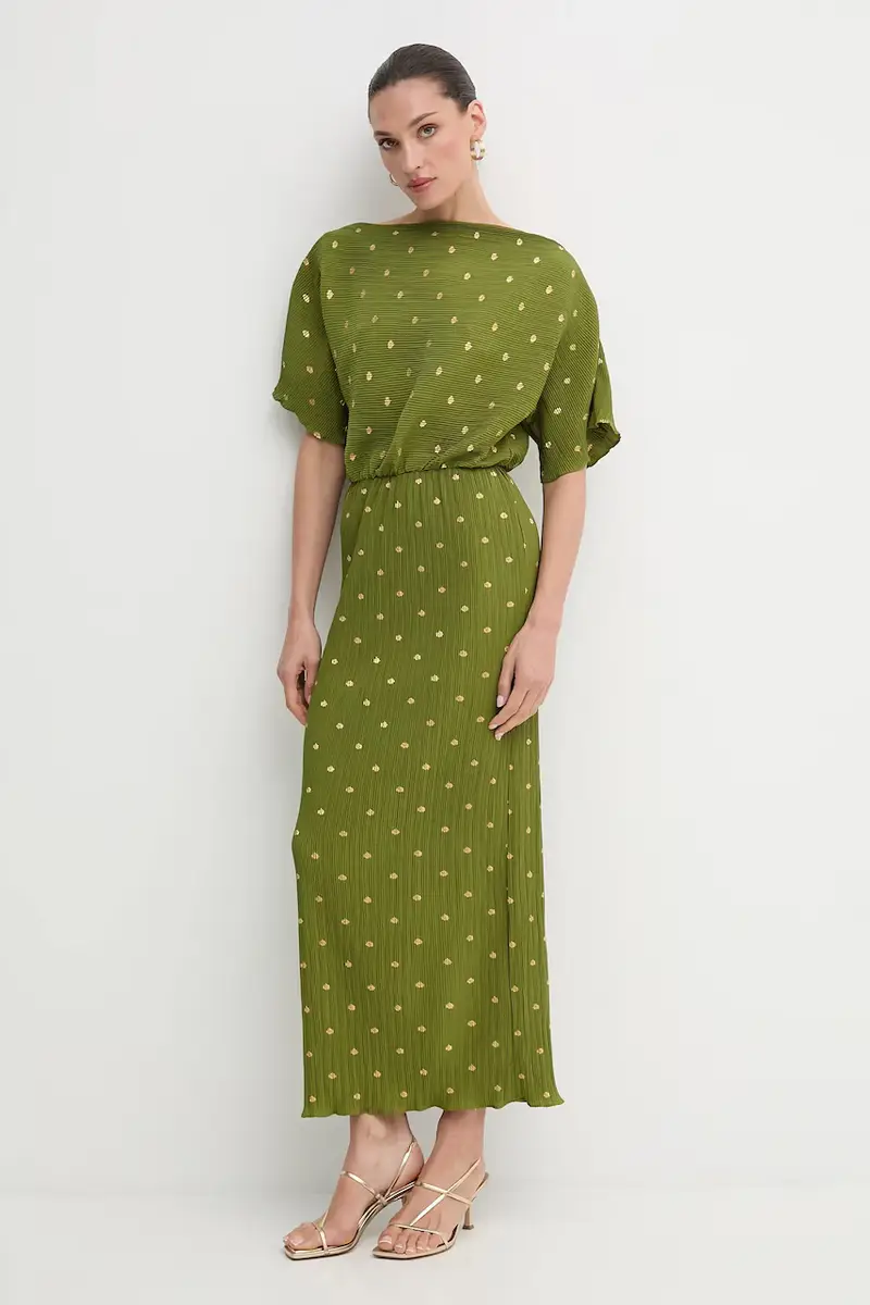 vestito colore verde NFDDR2965 miniatura 2