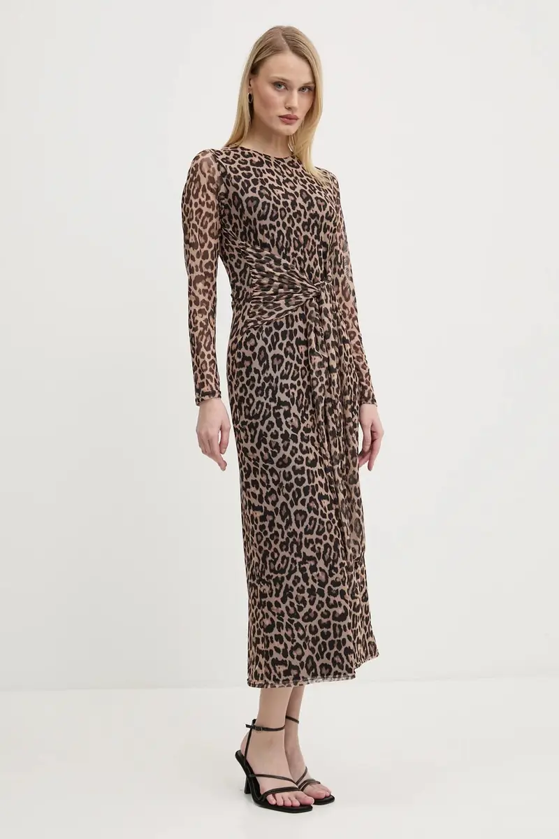 vestito Hannie colore beige NFDDR1927 miniatura 4