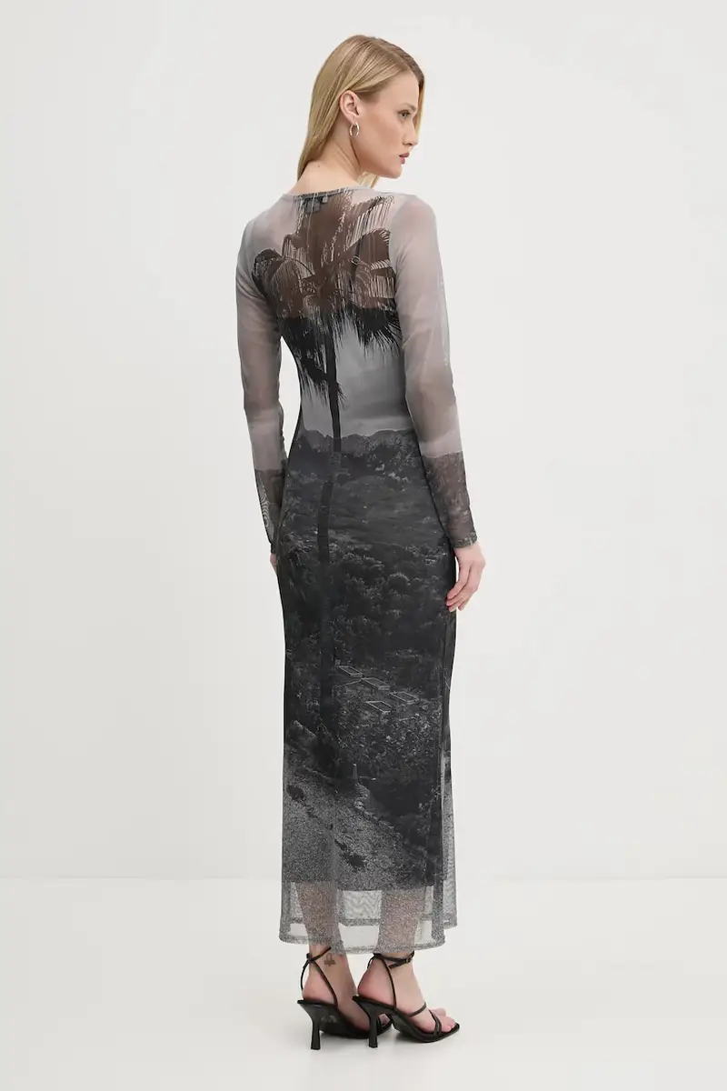 vestito Mallorca Scene Mesh colore grigio NFDDR1817 miniatura 3