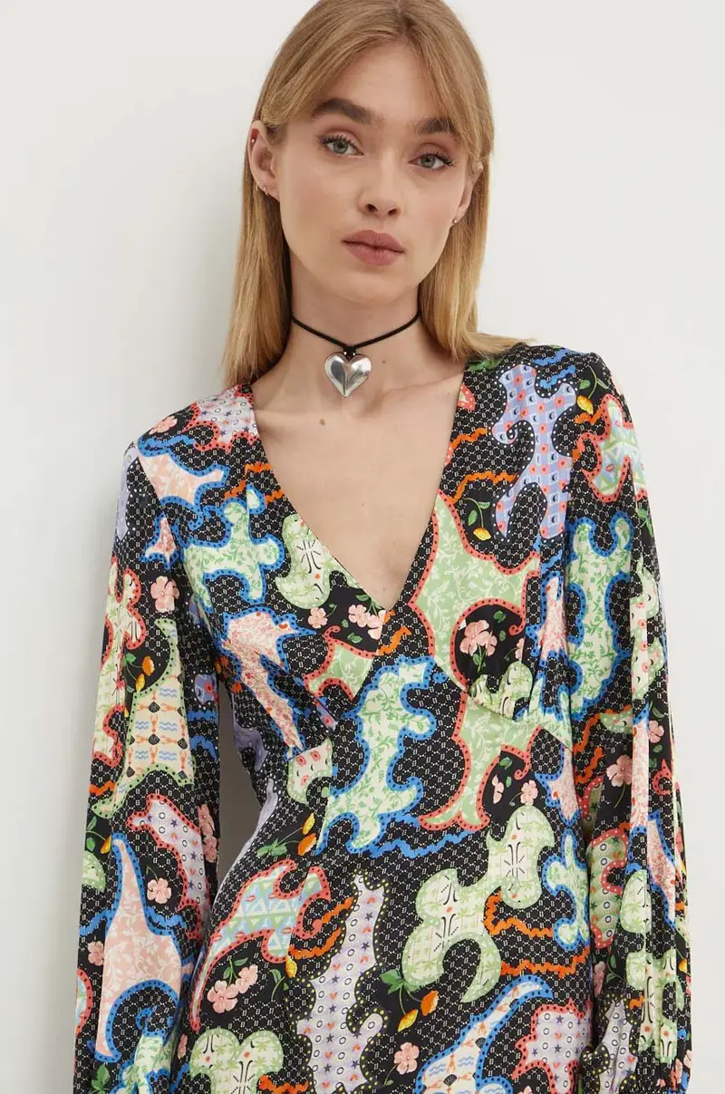 vestito Multicolore miniatura 3