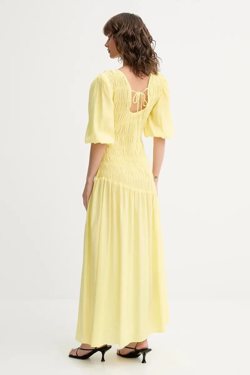 vestito Nara colore giallo NFDDR3014 miniatura 2