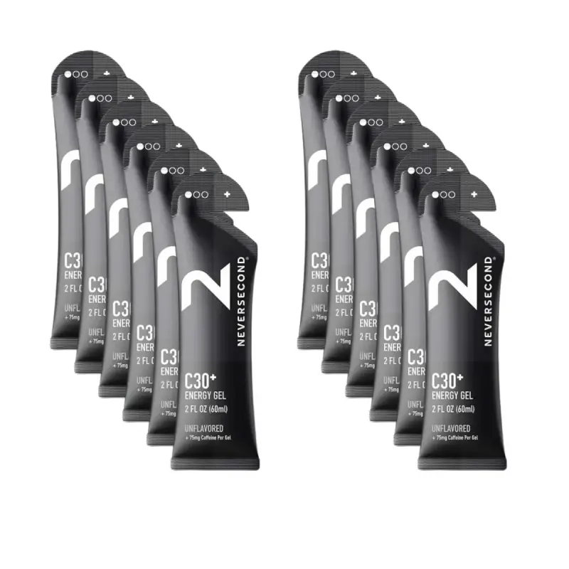 Gel energetico Neversecond Energy gel C30 Neutre Caféine (x12)