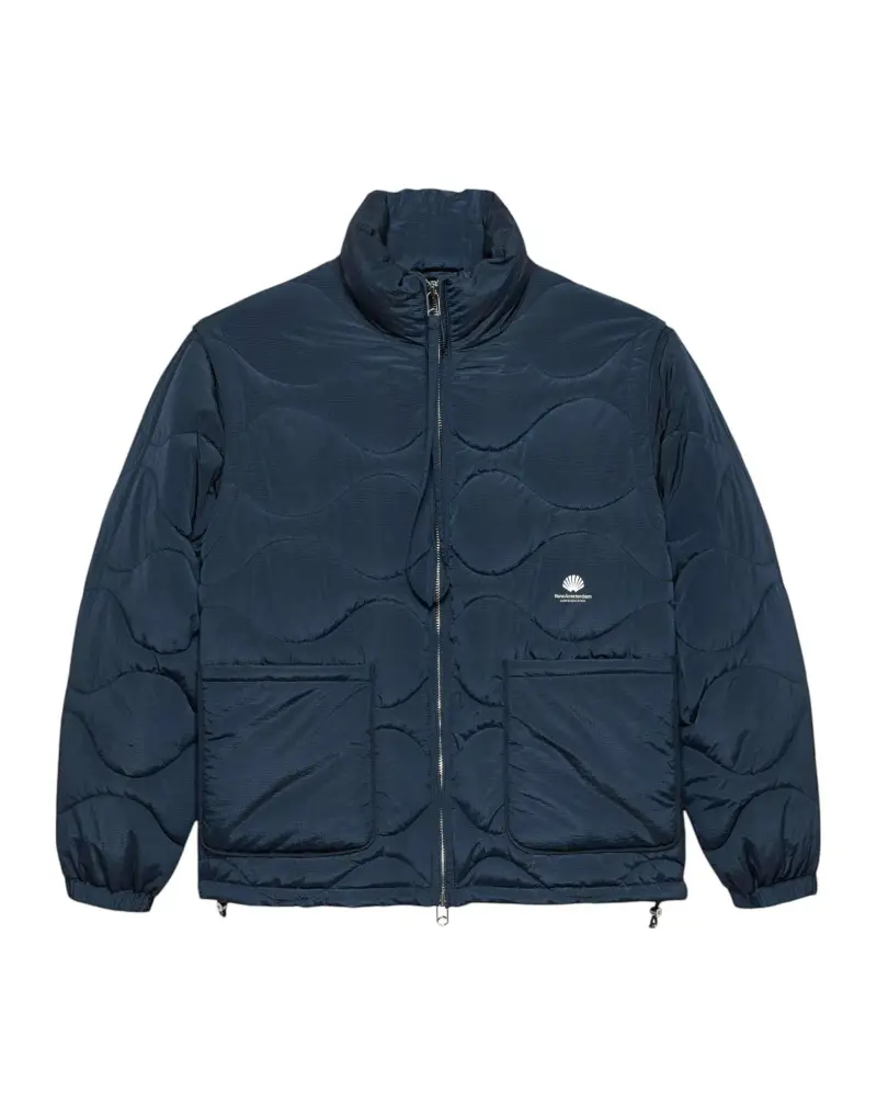 Detachable jacket giacca invernale con maniche staccabili - marine blue L