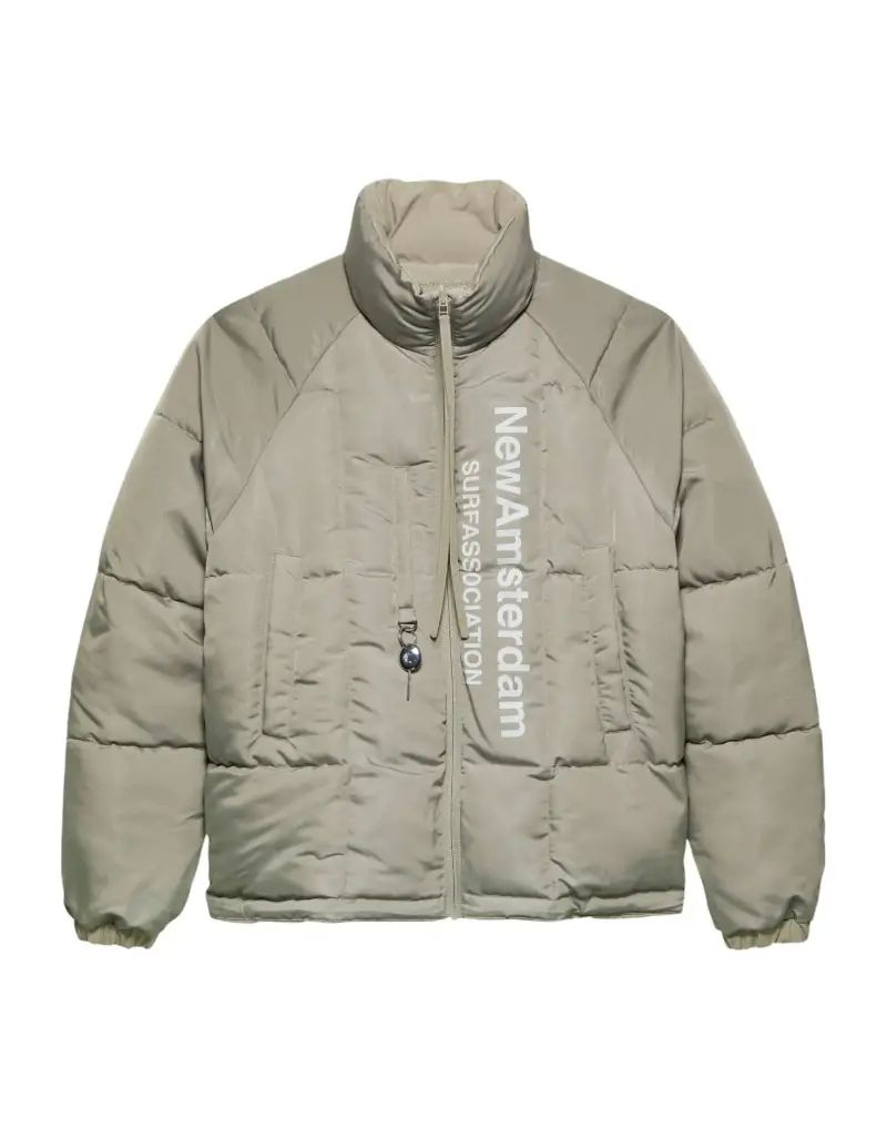 Reversible safety jacket piumino invernale - silver sand S