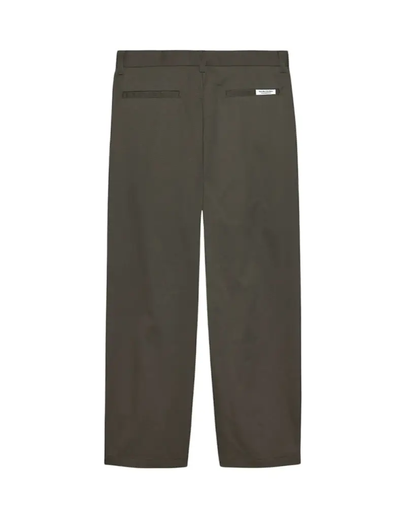 Reworked Trousers pantaloni sartoriali gamba dritta - olive green 32 (46)