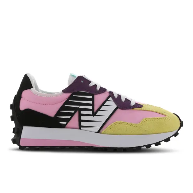 327 Donna - Sneakers Giallo - .5 - Sintetico, Cuoio, Poliammide Yellow