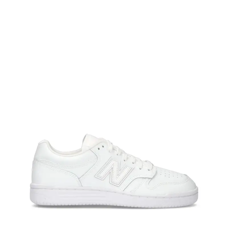 480 Sneaker uomo bianca in pelle Vario