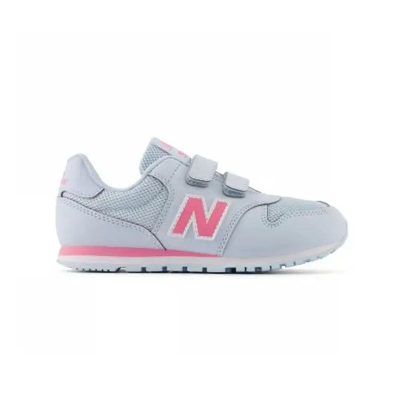 500 Mesh Lea Psv Bianco Rosa - Sneakers Bambina EUR 32,5 / US 1